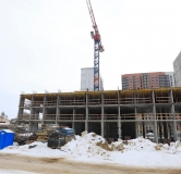 Ход строительства дома 5 этап в ЖК Бунин -