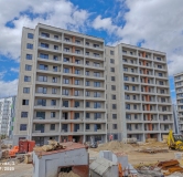 Ход строительства дома 1.3 в ЖК Патриот -