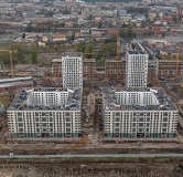 Ход строительства дома 23, 2 этап в ЖК Галактика -