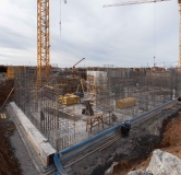 Ход строительства дома 1 в ЖК Район Солнечный -