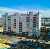 Ход строительства дома 7 в ЖК Вишневая Горка -