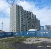 Ход строительства дома 75 в ЖК Радужные дворы -