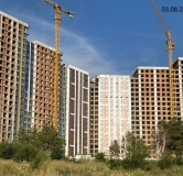 Ход строительства дома № 21 в ЖК Парус -