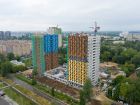 Ход строительства дома № 1 первый пусковой комплекс в ЖК Маяковский Парк - фото 12, Август 2021