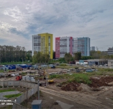 Ход строительства дома 5, секция 1.1, 1.2, 1.3, 1.4 в ЖК Красное Яблоко -