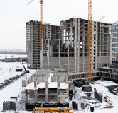 Ход строительства дома № 1 в ЖК Секреты -