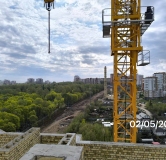 Ход строительства дома литер 1 в ЖК Эльбрус -