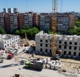 Ход строительства дома 21А в ЖК Арбери -