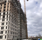 Ход строительства дома поз. 1 в ЖК Платон Парк -