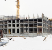 Ход строительства дома 1 в ЖК Солнечный (Эталон) -