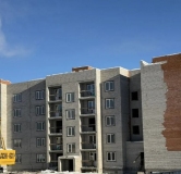 Ход строительства дома 2/3, секция Б в ЖК Микрорайон №9 -