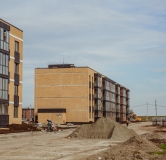 Ход строительства дома Литер 14, 3 этап (1) в ЖК Новая Елизаветка -