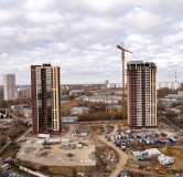 Ход строительства дома 25 в ЖК Черемушки на Приморской -