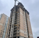 Ход строительства дома № 95В, 2 этап в ЖК На Ленина -