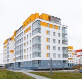 Ход строительства дома 1 в ЖК Апрель -
