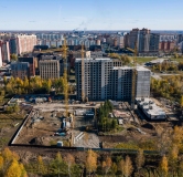 Ход строительства дома 4 в ЖК Гренландия -