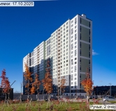 Ход строительства дома 134.1 в ЖК Ручьи -