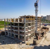 Ход строительства дома 25, ГП-72.107 в ЖК Мириады -