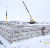 Ход строительства дома Литер 18, секция А,Б в ЖК Рассвет -