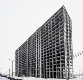 Ход строительства дома 9 в ЖК Новые Горизонты -