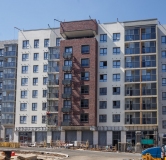 Ход строительства дома 4 в ЖК Камаполис -