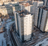 Ход строительства дома 3 в ЖК Белый квартал на Свободном -