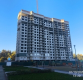 Ход строительства дома 47, корпус 2 в ЖК Акварель -