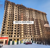 Ход строительства дома 38 в ЖК Кино -