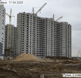 Ход строительства дома 134.1 в ЖК Ручьи -