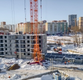 Ход строительства дома 96, 2 очередь в ЖК По ул. Танцорова -