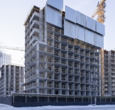 Ход строительства дома 1 в ЖК Страна.Энтузиастов -