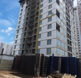 Ход строительства дома литер 10 в ЖК Novaland -