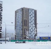 Ход строительства дома 17А-30 в ЖК Вивальди -