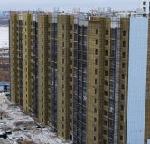 Ход строительства дома 1 в ЖК Самоцветы -