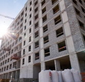 Ход строительства дома 1, 2, 3, 4 в ЖК Сибирская Калина -