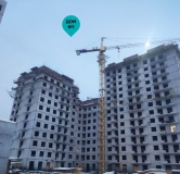 Ход строительства дома 1 в ЖК Новые Горизонты на Советской -