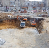 Ход строительства дома 2 в ЖК Азина 16 -