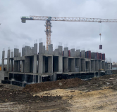 Ход строительства дома 4 в ЖК Семейный Бульвар -