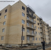 Ход строительства дома № 1/4 в ЖК Кубанская усадьба -