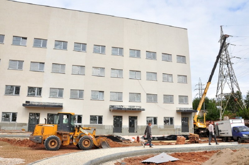 Новый корпус детской инфекционной больницы в Самаре готов на 70%