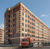 Ход строительства дома 4 в ЖК Окские Просторы -