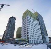 Ход строительства дома ГП-7 в ЖК Айвазовский City -