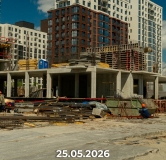 Ход строительства дома 15, ГП-72.110 в ЖК Мириады -