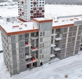 Ход строительства дома № 20, корпус 2 (E) в ЖК Отличие -