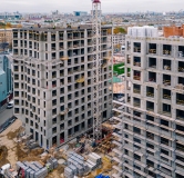 Ход строительства дома 19А в ЖК Парусная 1 -