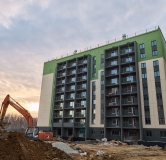 Ход строительства дома 4.1 в ЖК Шишкин -