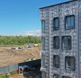 Ход строительства дома 6 в ЖК Лисино -