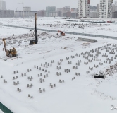 Ход строительства дома 34 (ГП-2) в ЖК Скандиа. Квартал у Леса -