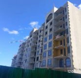 Ход строительства дома 29 (ГП-1) в ЖД Рассвет -
