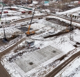 Ход строительства дома 10, корпус 1 в ЖК Остров-сад -